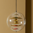 Lampada a Sospensione Sferica Rotonda