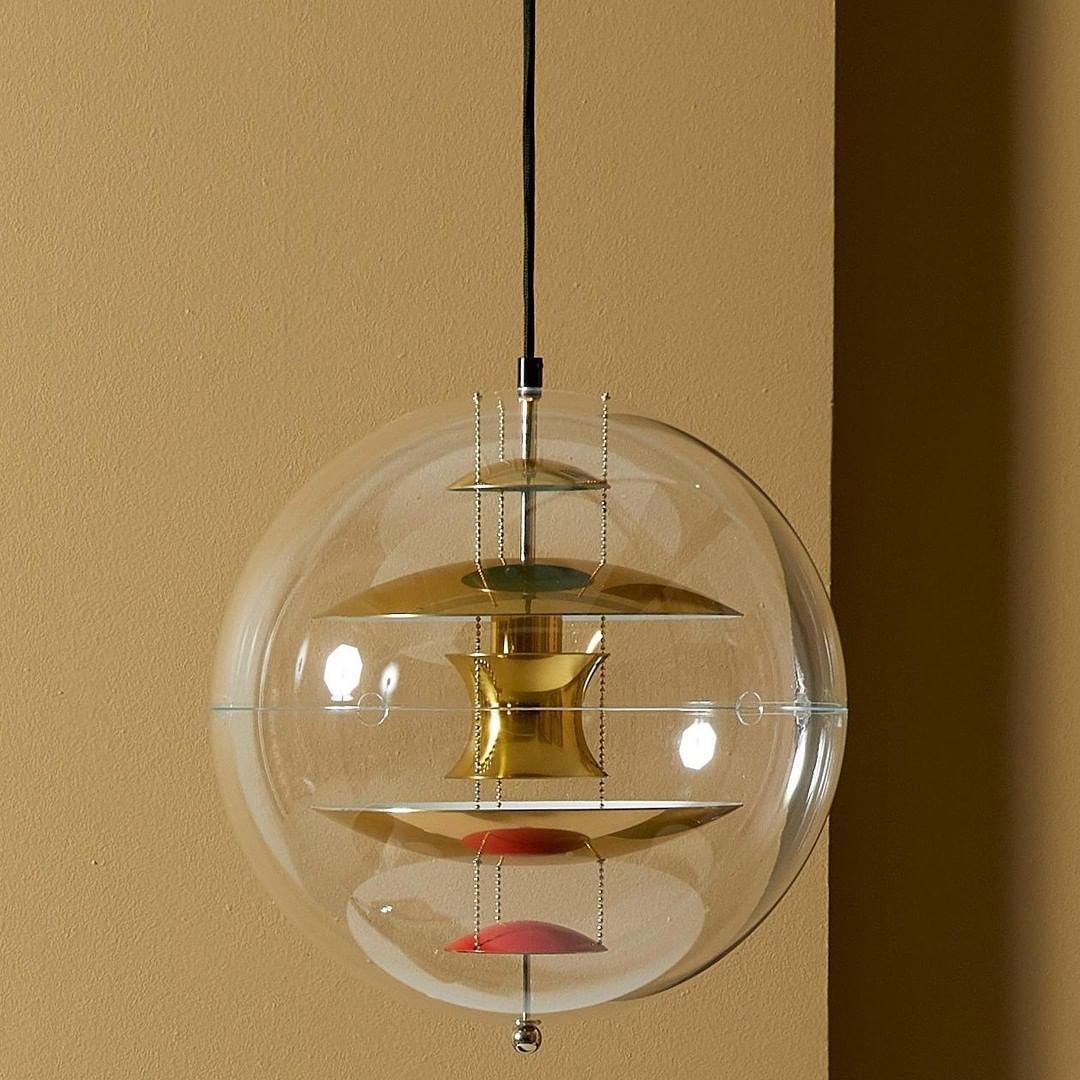 Lampada a Sospensione Sferica Rotonda