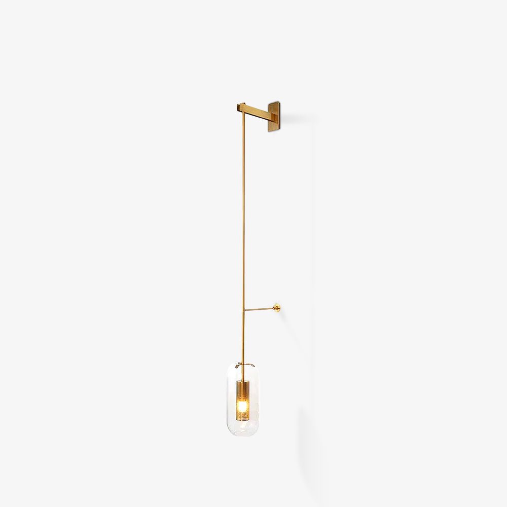 Adan Applique Vetro Moderna Minimalista