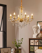 Elysion Lux Lampadario di Lusso Vintage in Cristallo