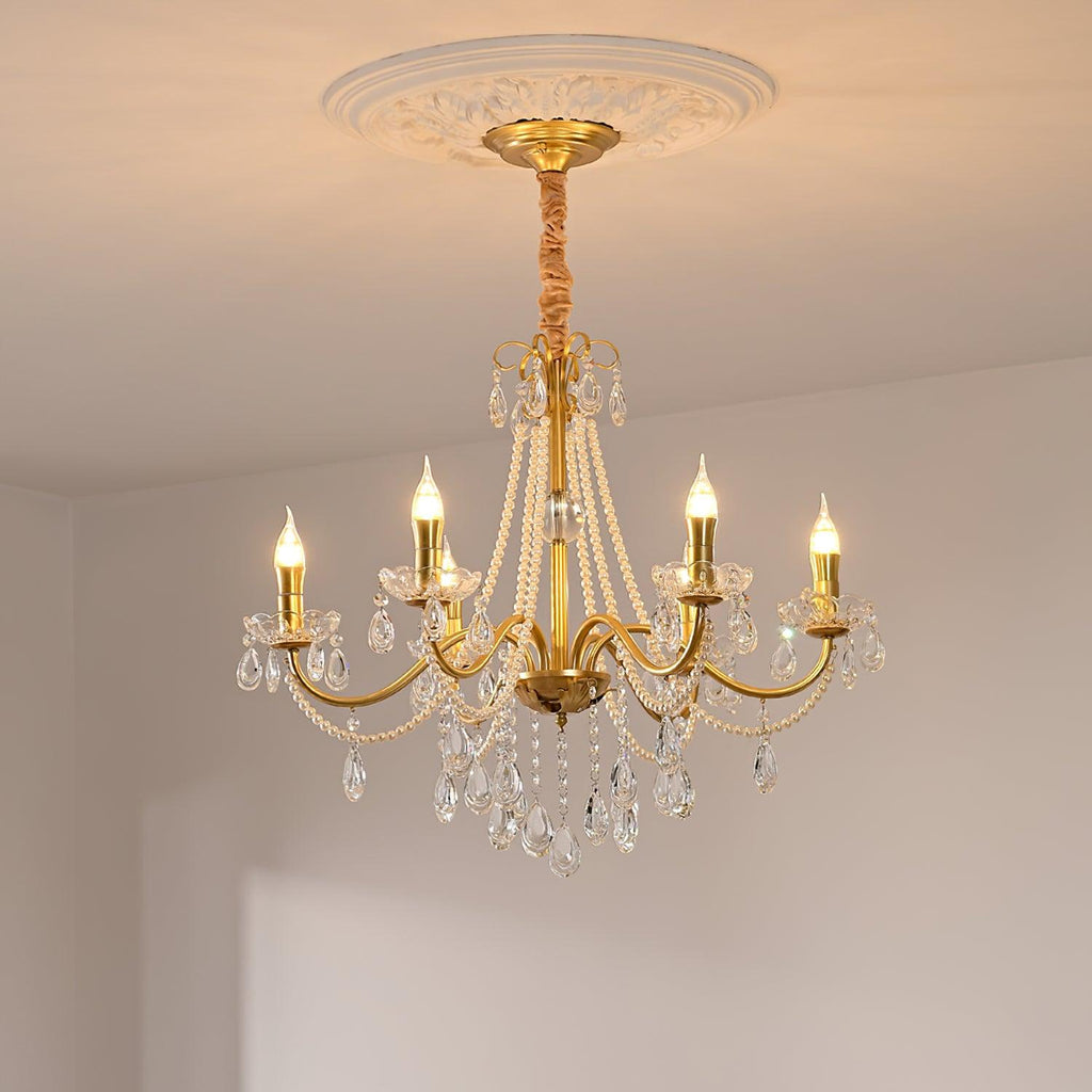 Elysion Lux Lampadario di Lusso Vintage in Cristallo