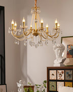 Elysion Lux Lampadario di Lusso Vintage in Cristallo