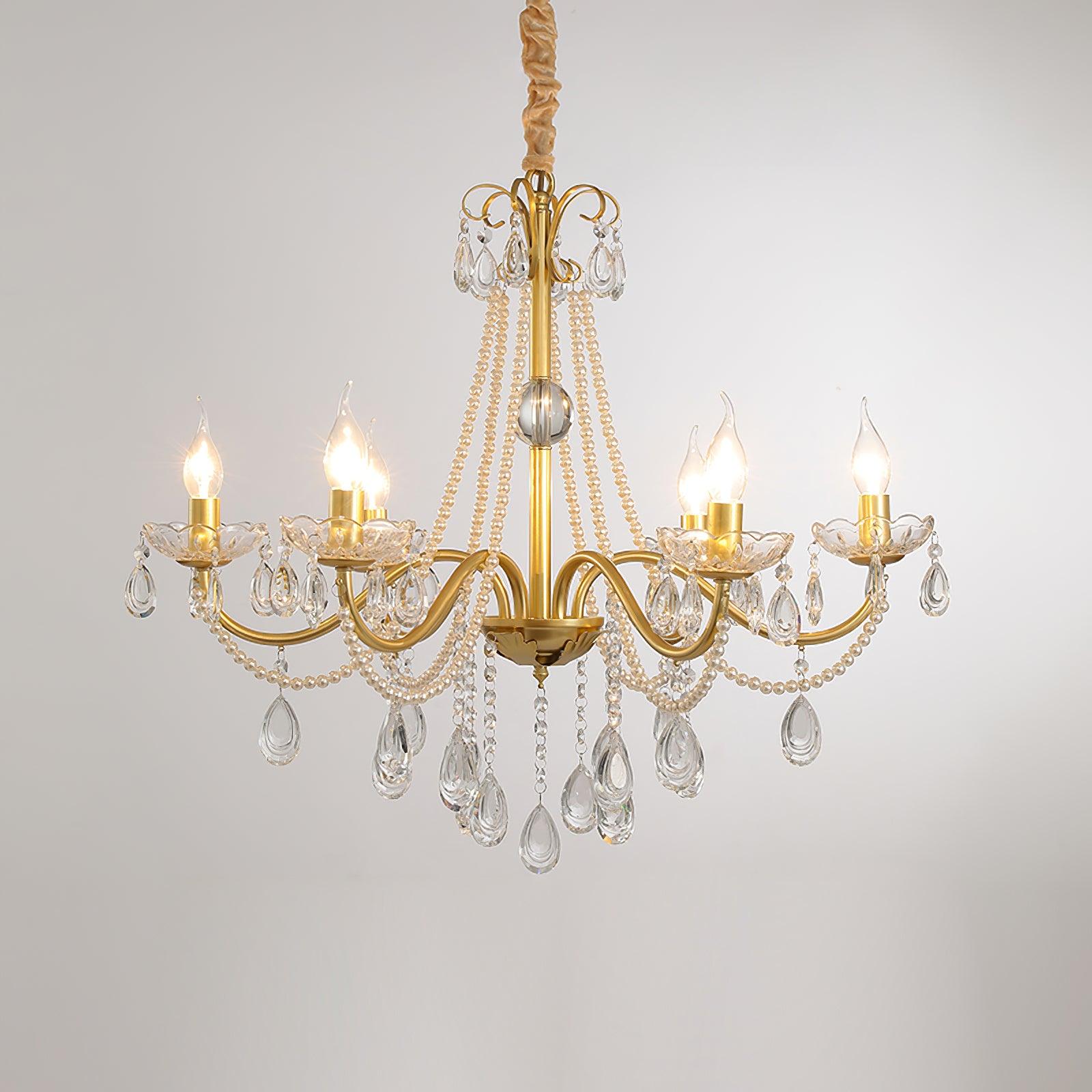 Elysion Lux Lampadario di Lusso Vintage in Cristallo