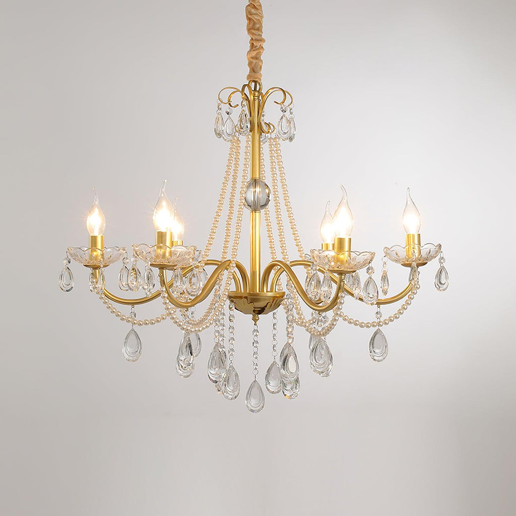 Elysion Lux Lampadario di Lusso Vintage in Cristallo