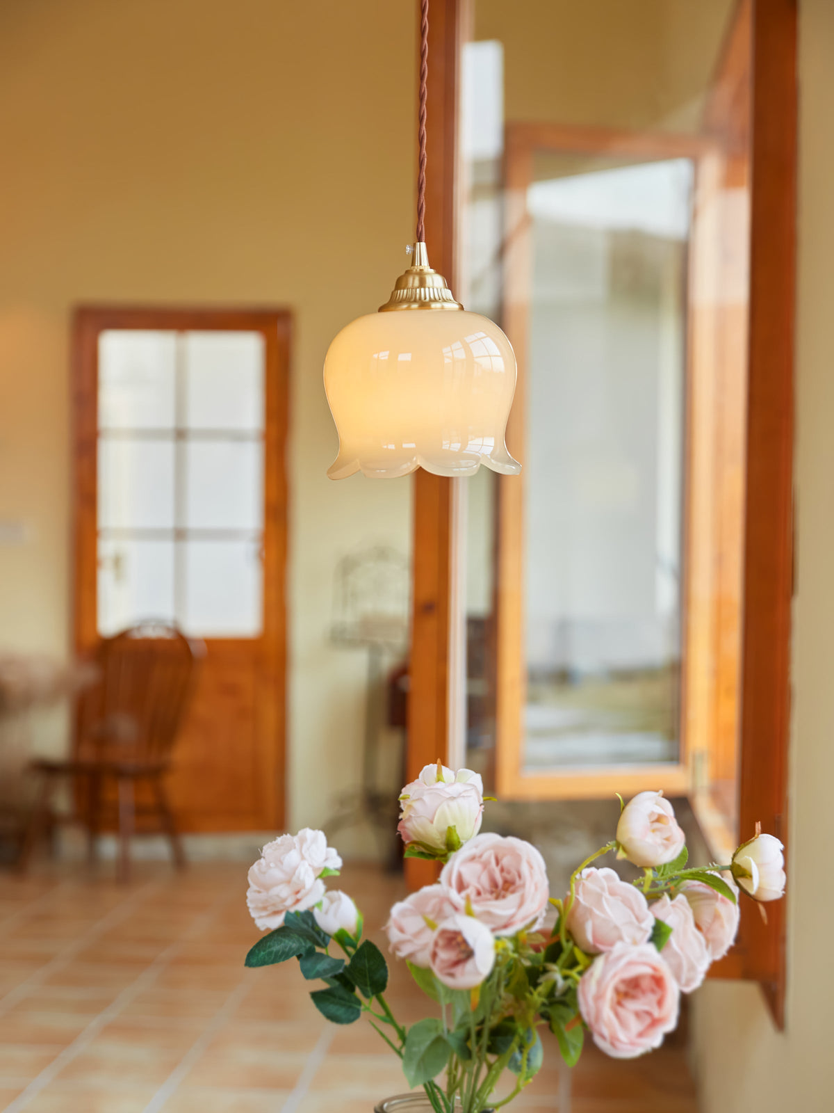 Lampada a sospensione Fiore della Valle