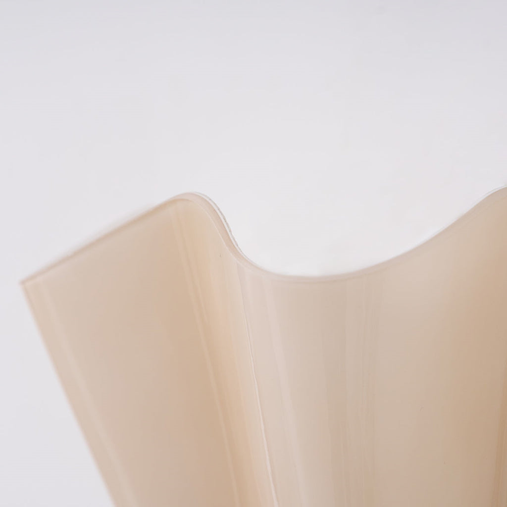 Lampada da Parete in Vetro a Forma di Fiore