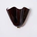 Lampada da Parete in Vetro a Forma di Fiore