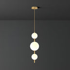 Lampada a sospensione Globo Verticale