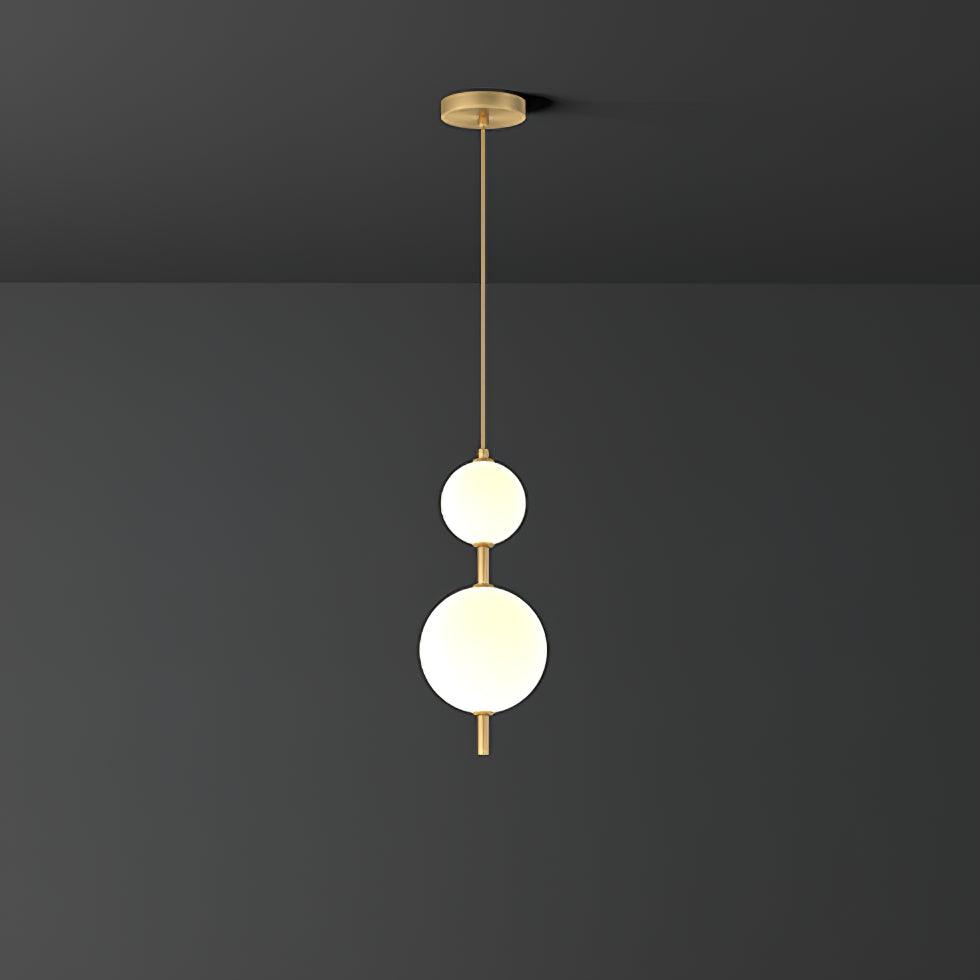 Lampada a sospensione Globo Verticale
