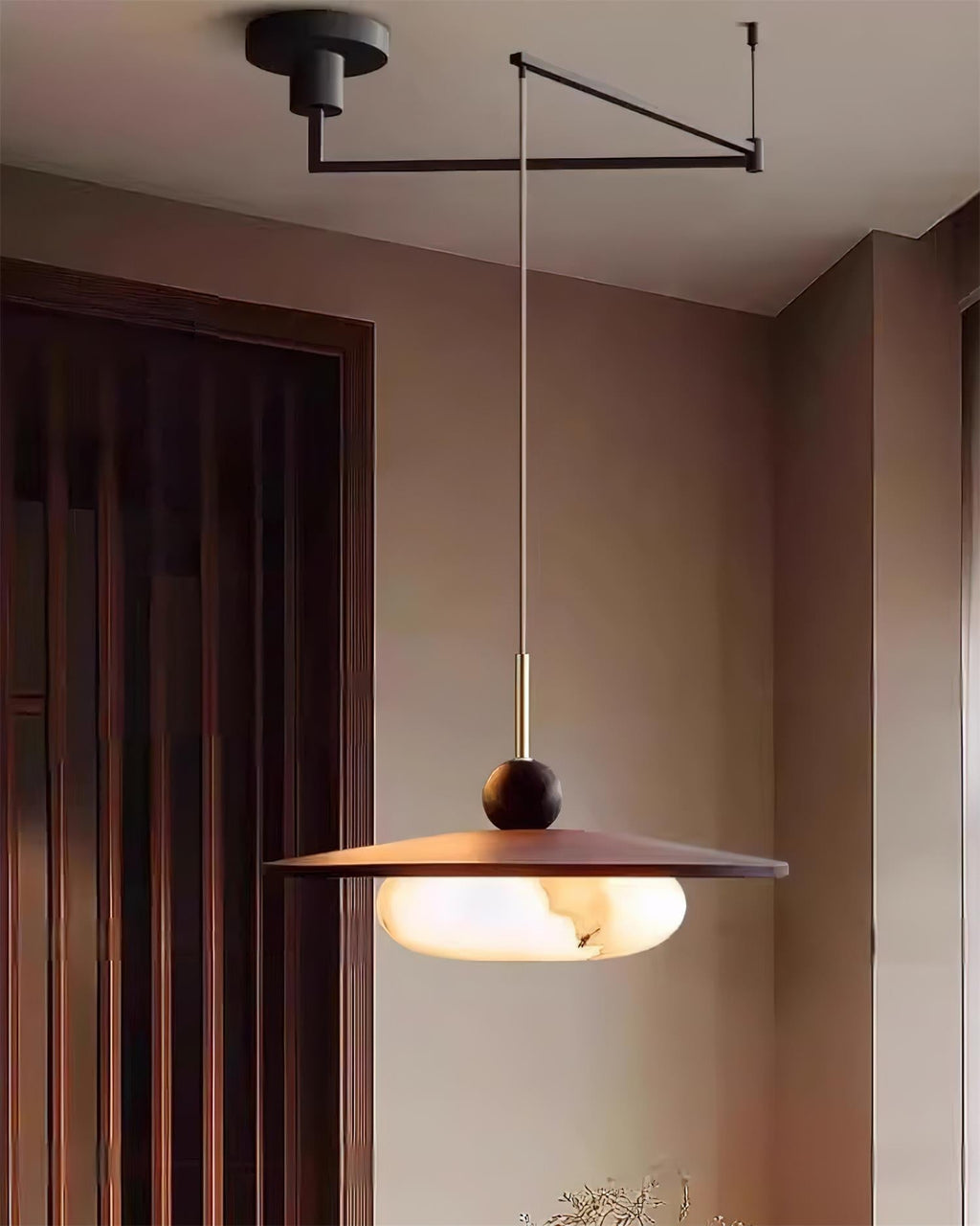 Lampadario Regolabile Avione