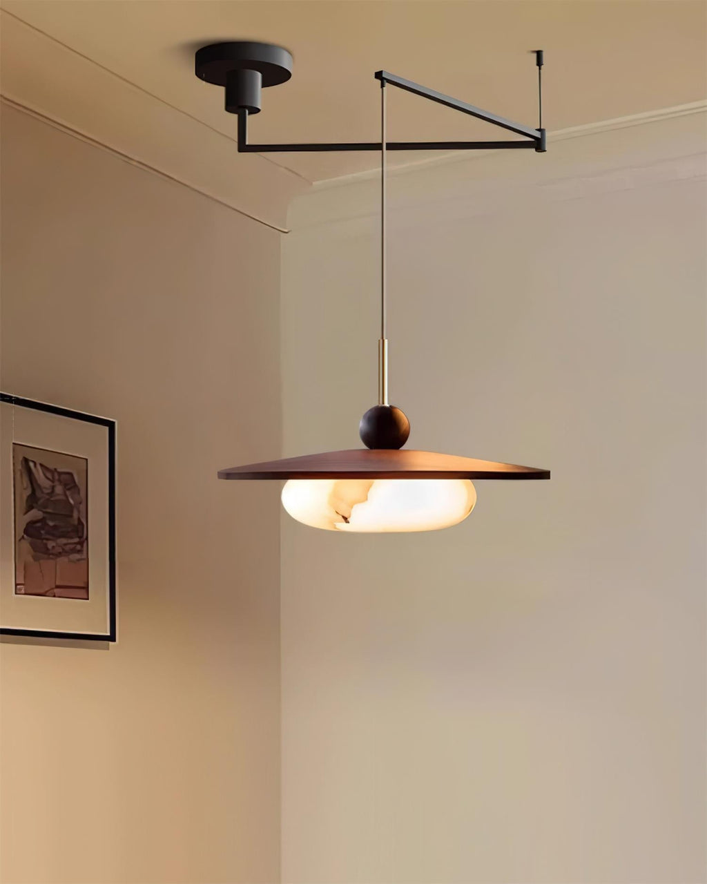 Lampadario Regolabile Avione