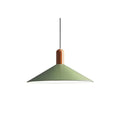 Lampada a sospensione Vilnaro – Metallo – Bianco/Beige/Verde – Design moderno