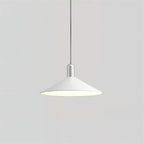 Lampada a sospensione Vilnaro – Metallo – Bianco/Beige/Verde – Design moderno