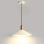 Lampada a sospensione Vilnaro – Metallo – Bianco/Beige/Verde – Design moderno