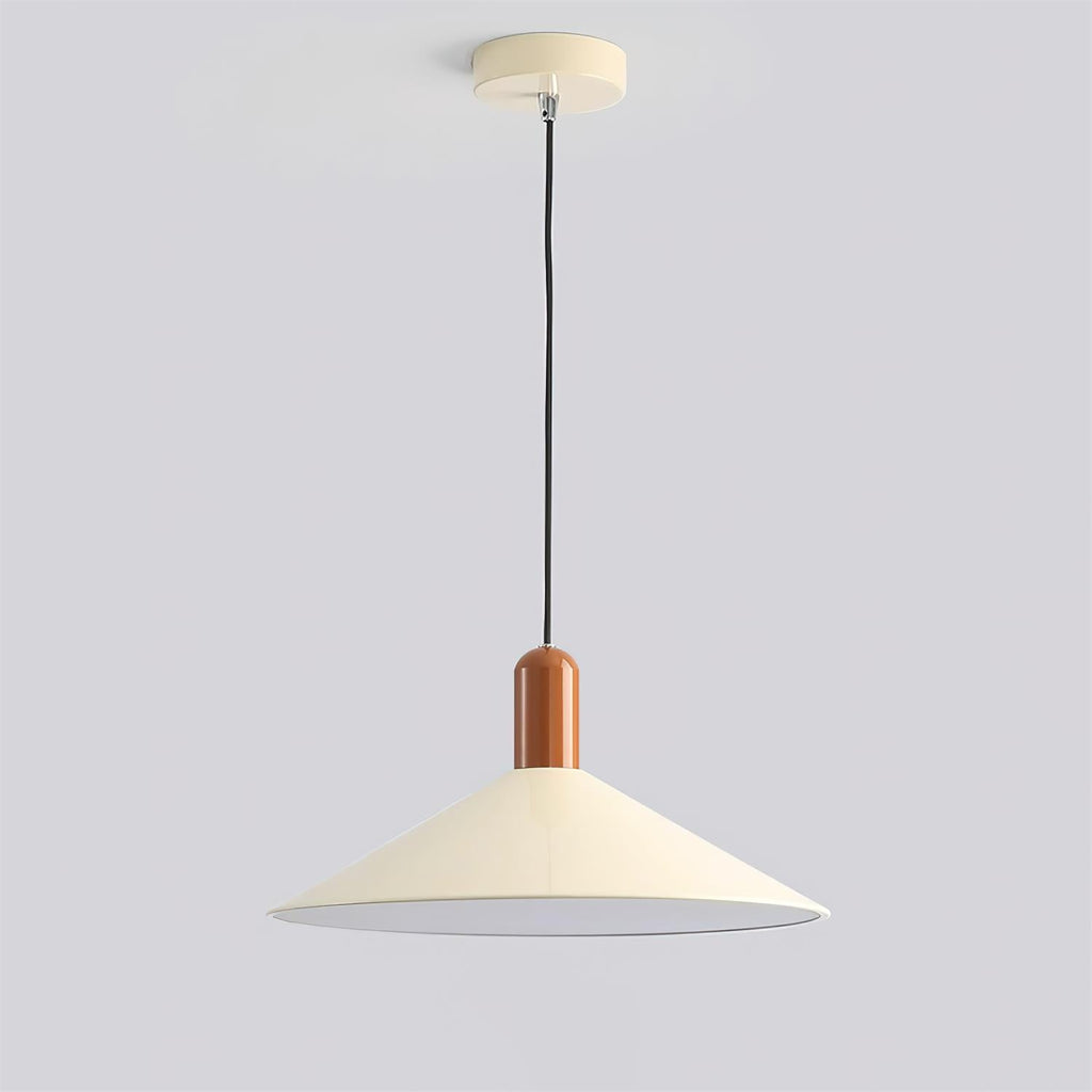 Lampada a sospensione Vilnaro – Metallo – Bianco/Beige/Verde – Design moderno