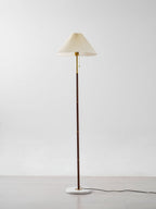 Lampada da Terra Pieghettata Vintage