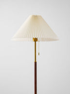 Lampada da Terra Pieghettata Vintage