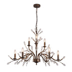 Lampadario Cristallo Floreale Antico Vintage Jorne