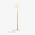 Lampada da Terra Pieghettata Vintage
