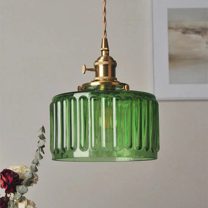 Lampadario in Vetro Creativo Vintage Nordico Unico
