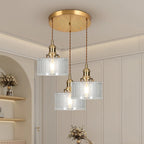 Lampadario in Vetro Creativo Vintage Nordico Unico