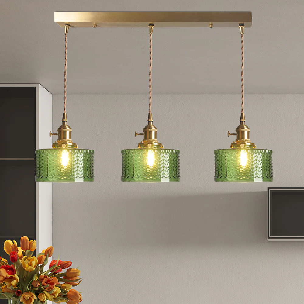 Lampadario in Vetro Creativo Vintage Nordico Unico