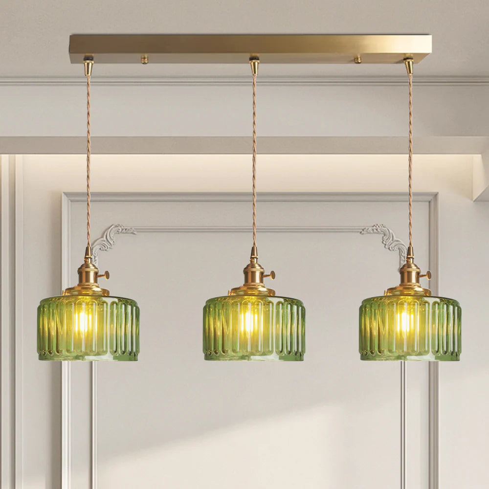 Lampadario in Vetro Creativo Vintage Nordico Unico