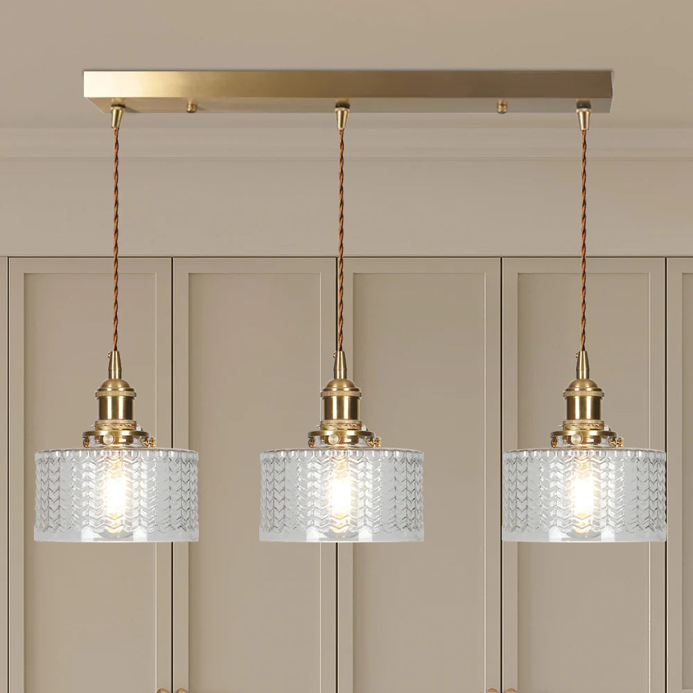 Lampadario in Vetro Creativo Vintage Nordico Unico