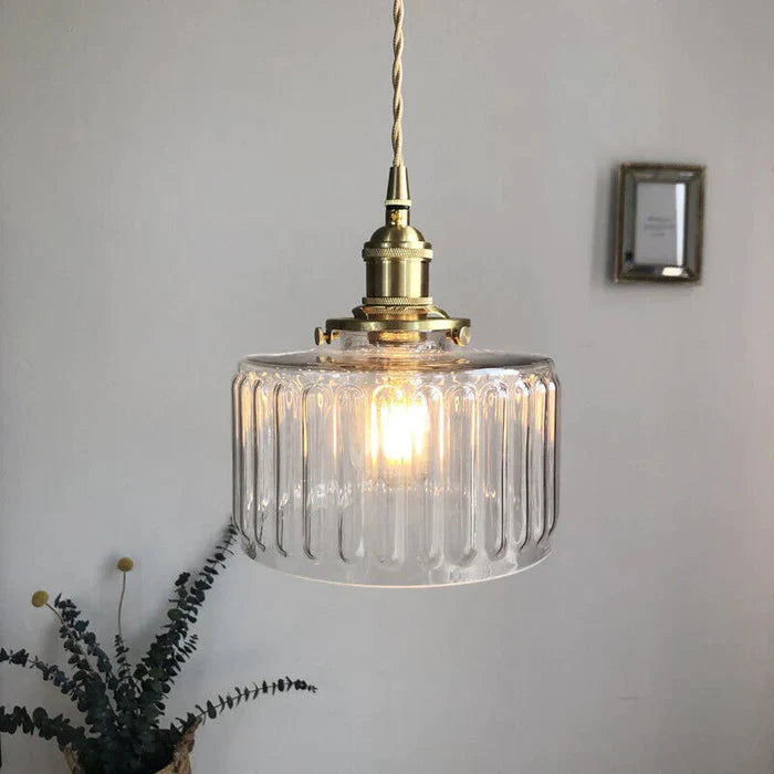 Lampadario in Vetro Creativo Vintage Nordico Unico