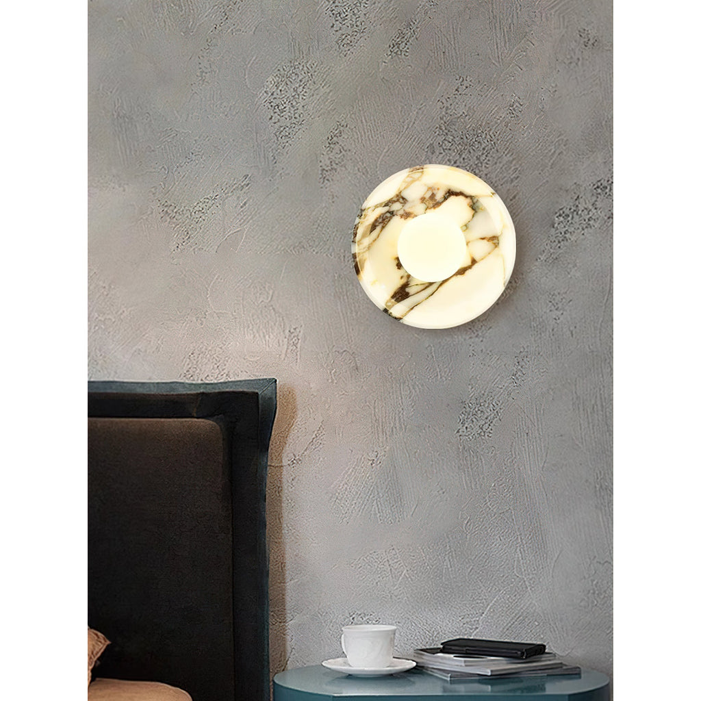 Lampada da Parete in Marmo Viola