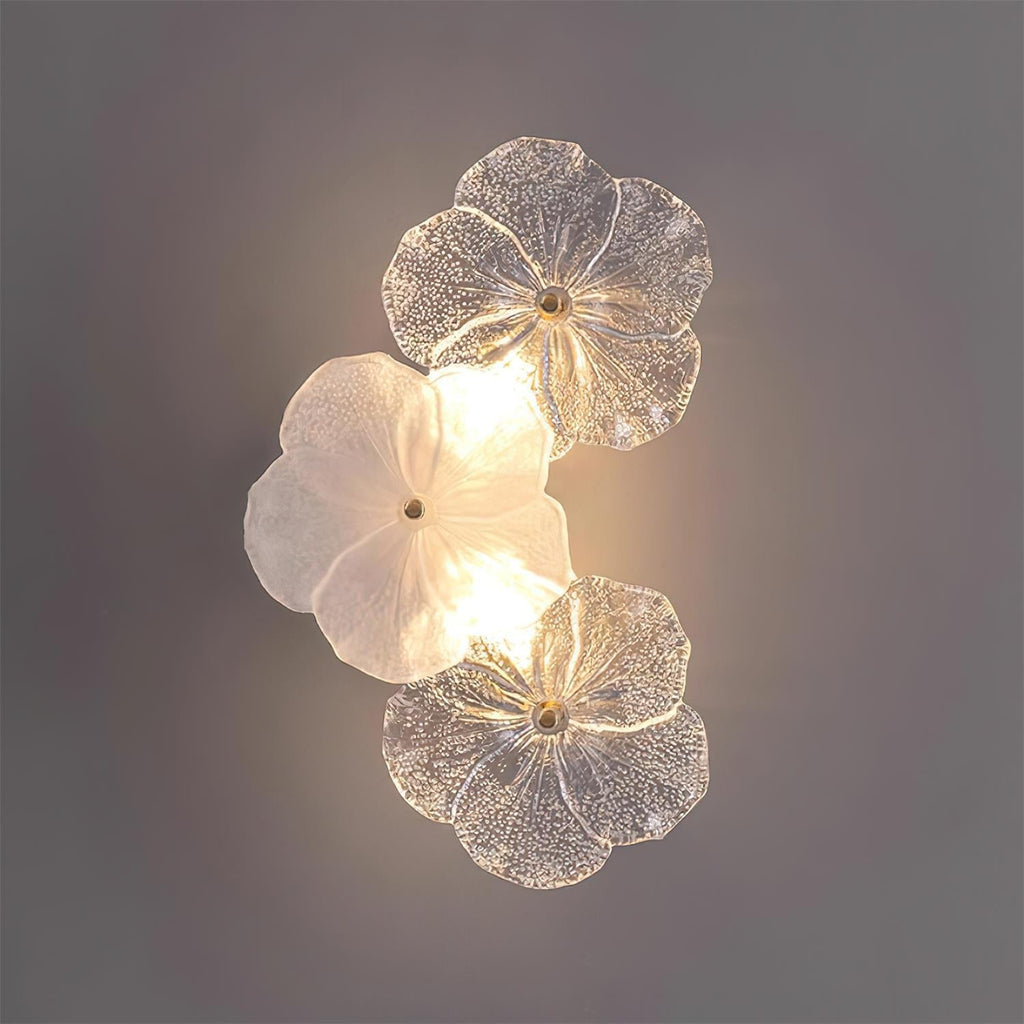 Givelle Applique Fiore Petalo Vetro Elegante
