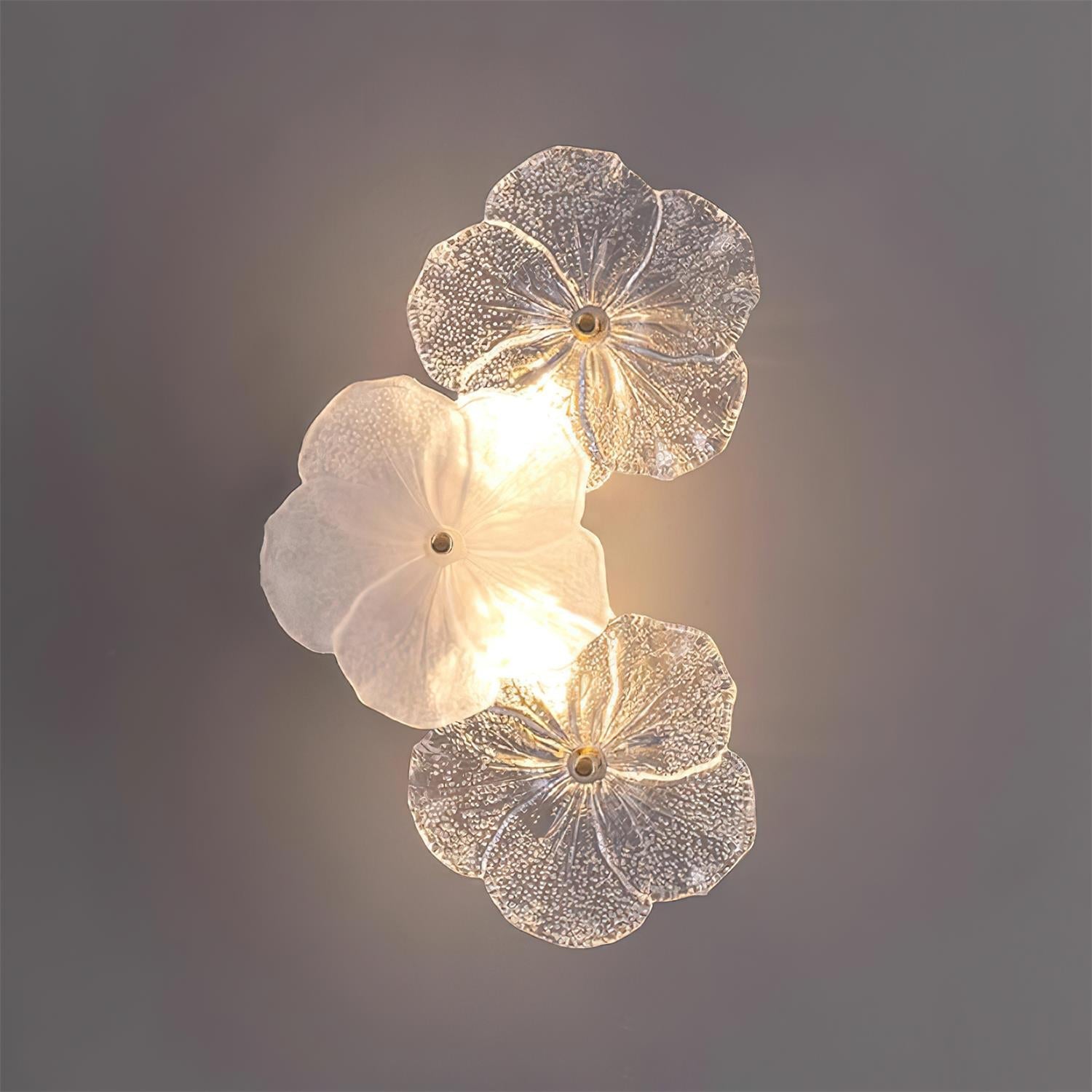 Givelle Applique Fiore Petalo Vetro Elegante