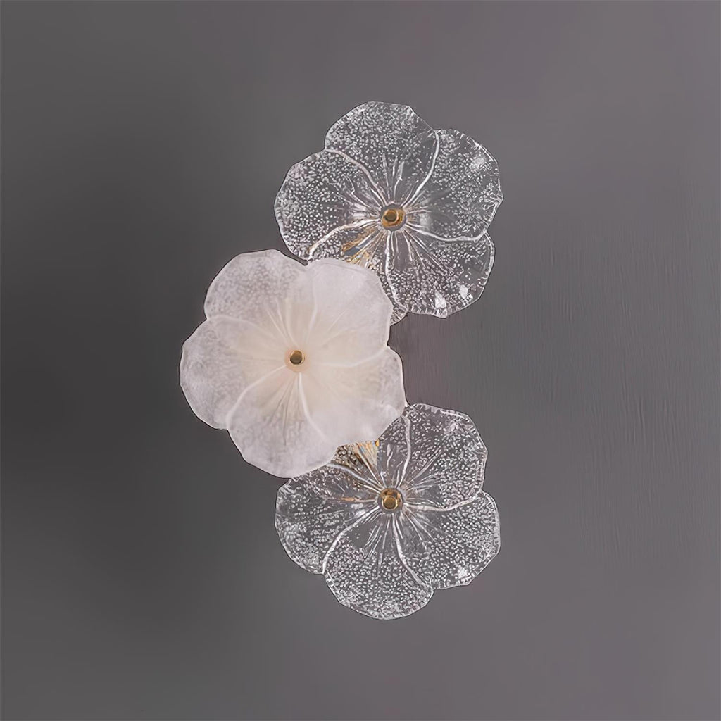 Givelle Applique Fiore Petalo Vetro Elegante