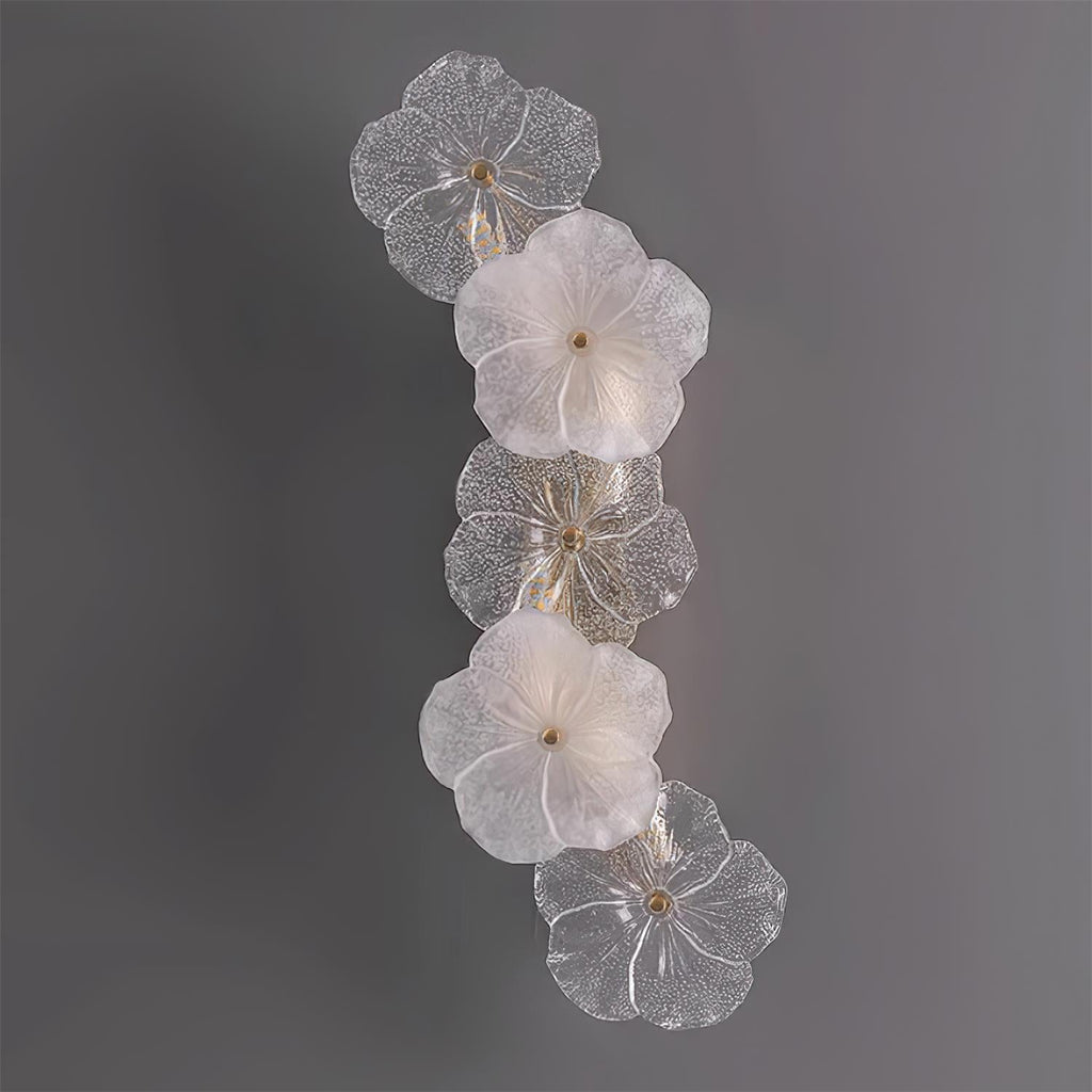 Givelle Applique Fiore Petalo Vetro Elegante