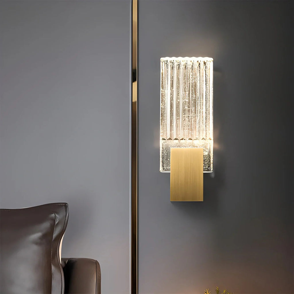 Virlen Applique – Cristallo e Metallo – Oro – Moderno – Illuminazione d'Accento Elegante per Interni