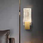 Virlen Applique – Cristallo e Metallo – Oro – Moderno – Illuminazione d'Accento Elegante per Interni