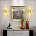 Virlen Applique – Cristallo e Metallo – Oro – Moderno – Illuminazione d'Accento Elegante per Interni
