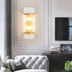 Virlen Applique – Cristallo e Metallo – Oro – Moderno – Illuminazione d'Accento Elegante per Interni