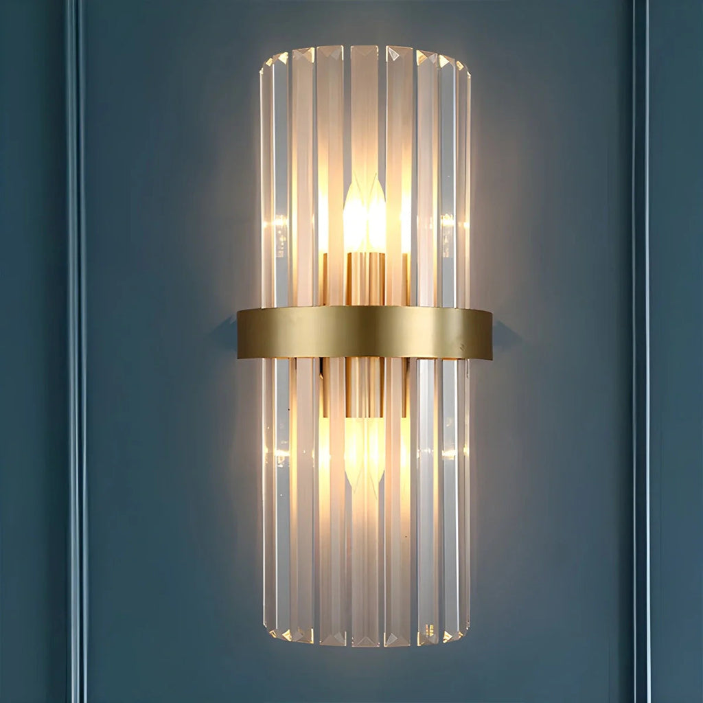 Virlen Applique – Cristallo e Metallo – Oro – Moderno – Illuminazione d'Accento Elegante per Interni