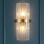Virlen Applique – Cristallo e Metallo – Oro – Moderno – Illuminazione d'Accento Elegante per Interni
