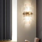 Virlen Applique – Cristallo e Metallo – Oro – Moderno – Illuminazione d'Accento Elegante per Interni
