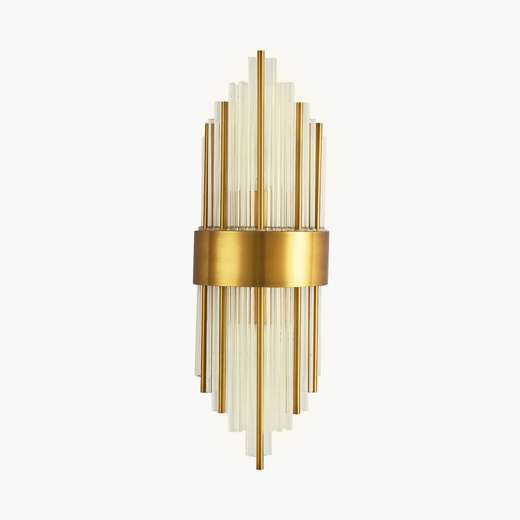 Virlen Applique – Cristallo e Metallo – Oro – Moderno – Illuminazione d'Accento Elegante per Interni