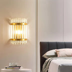 Virlen Applique – Cristallo e Metallo – Oro – Moderno – Illuminazione d'Accento Elegante per Interni