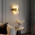 Virlen Applique – Cristallo e Metallo – Oro – Moderno – Illuminazione d'Accento Elegante per Interni