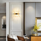 Virlen Applique – Cristallo e Metallo – Oro – Moderno – Illuminazione d'Accento Elegante per Interni
