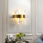 Virlen Applique – Cristallo e Metallo – Oro – Moderno – Illuminazione d'Accento Elegante per Interni