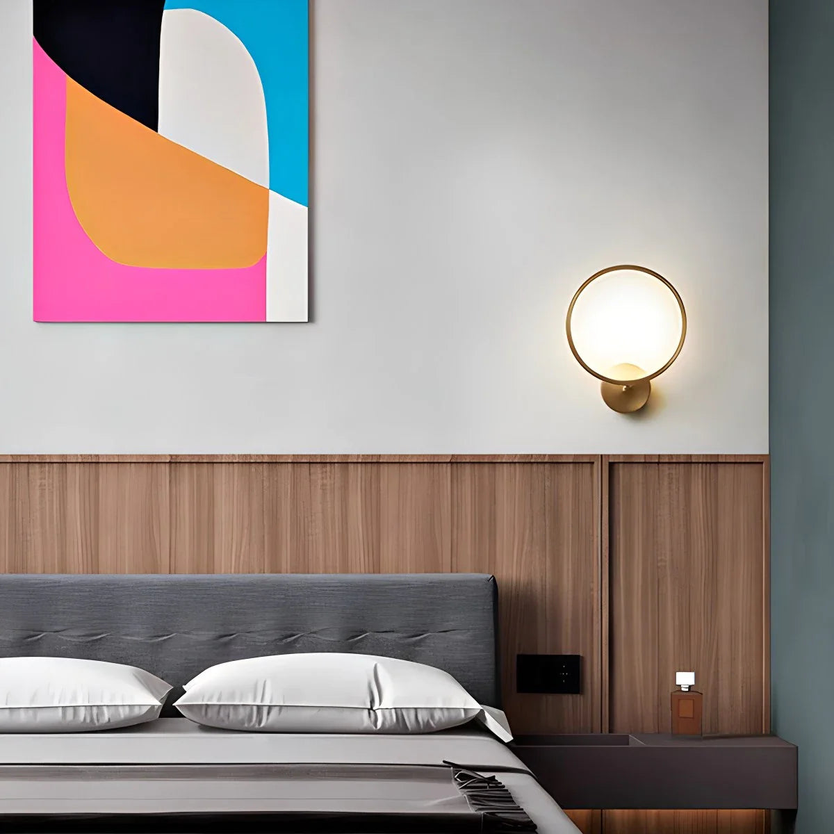 Virlen Applique – Cristallo e Metallo – Oro – Moderno – Illuminazione d'Accento Elegante per Interni