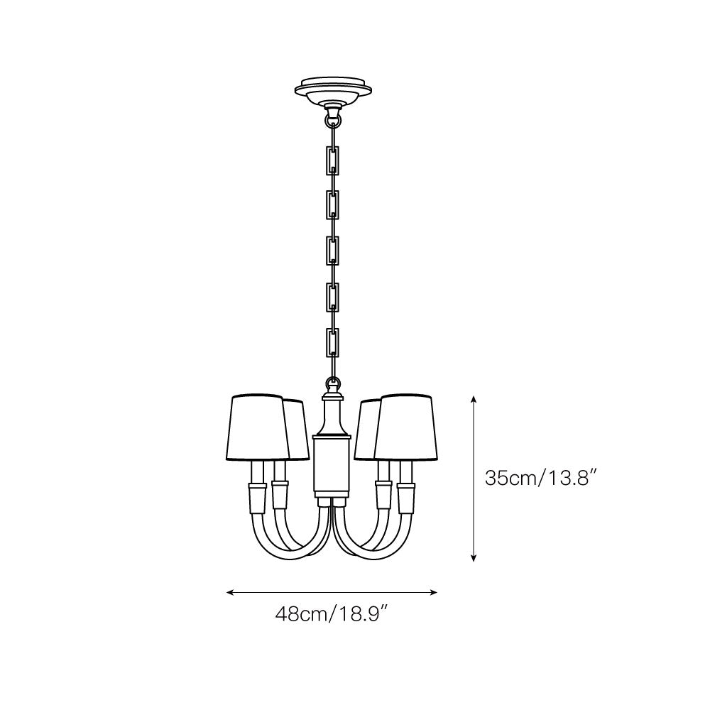 Lampadario in Cristallo di Lusso Postmoderno Syvinor