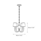 Lampadario in Cristallo di Lusso Postmoderno Syvinor