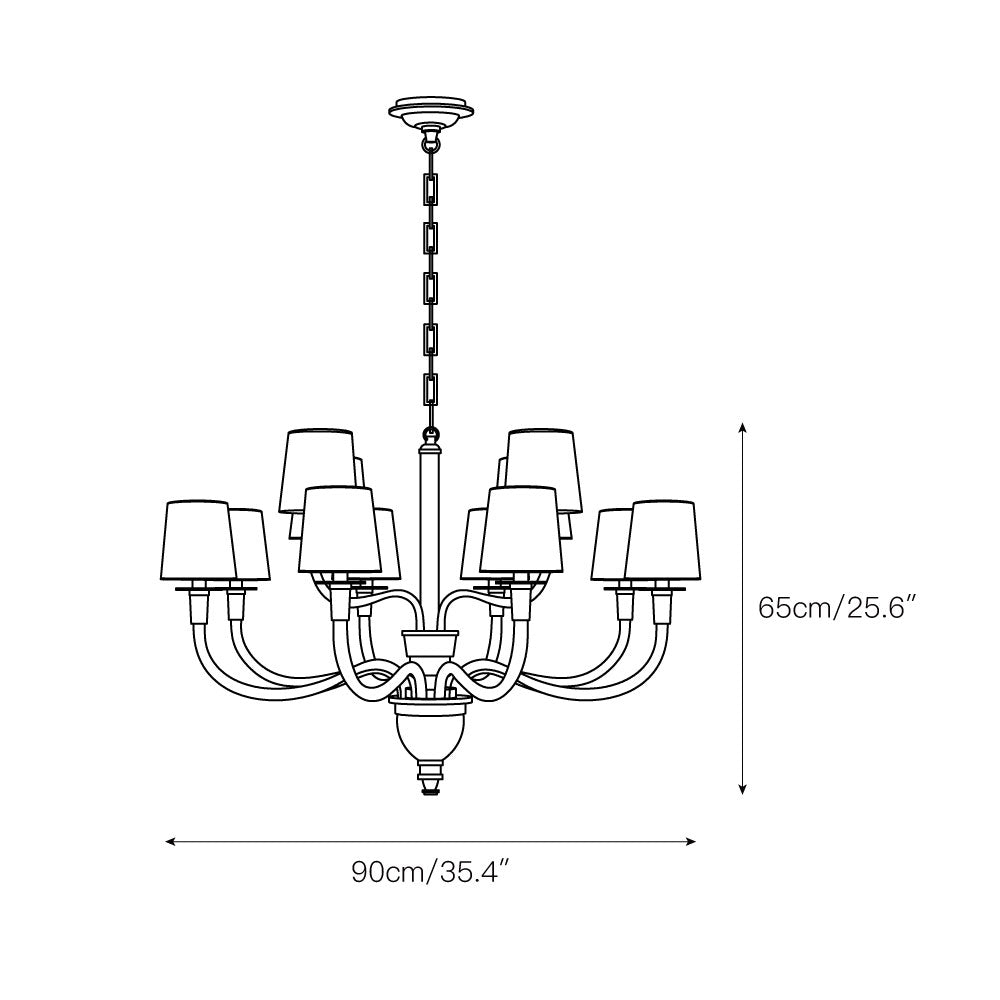 Lampadario in Cristallo di Lusso Postmoderno Syvinor